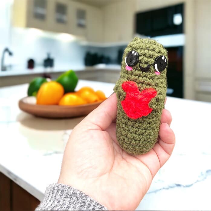 Free Emotional Support Pickle Pattern
