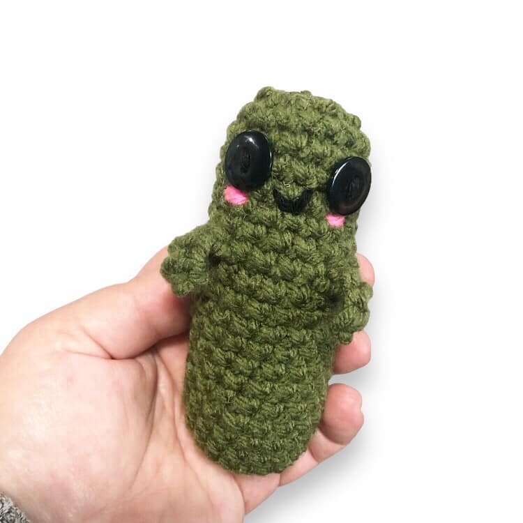Free Emotional Support Pickle Pattern