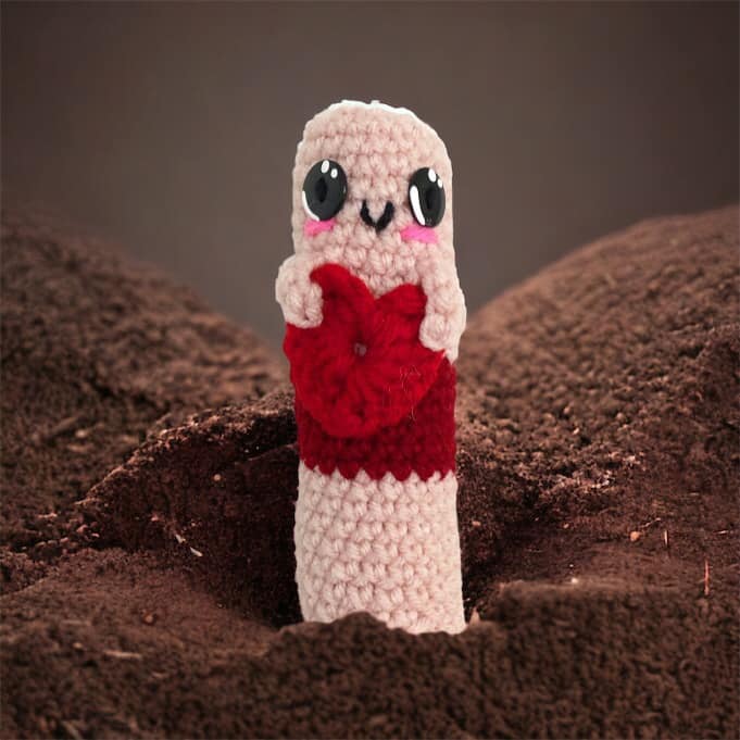 Emotional Support Worm Pattern