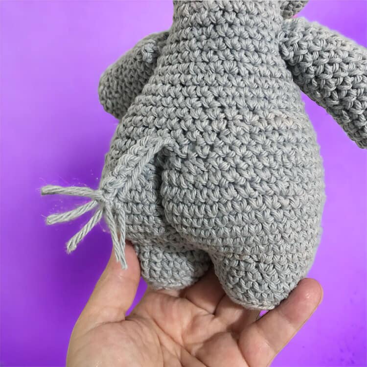 Hippo with Bubble Butt Pattern