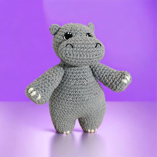 Hippo with Bubble Butt Pattern