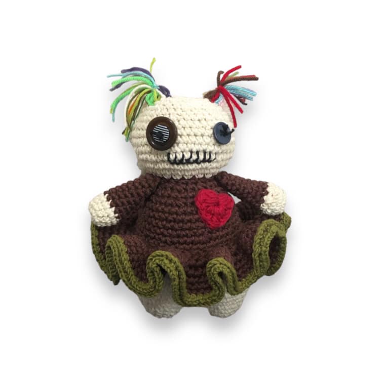 Voodoo Doll with Bubble Butt Pattern