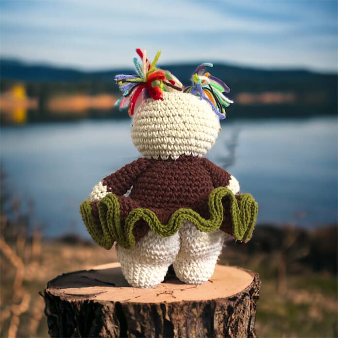 Voodoo Doll with Bubble Butt Pattern