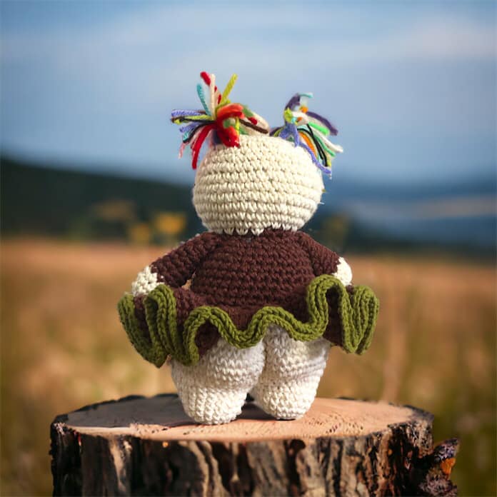 Voodoo Doll with Bubble Butt Pattern
