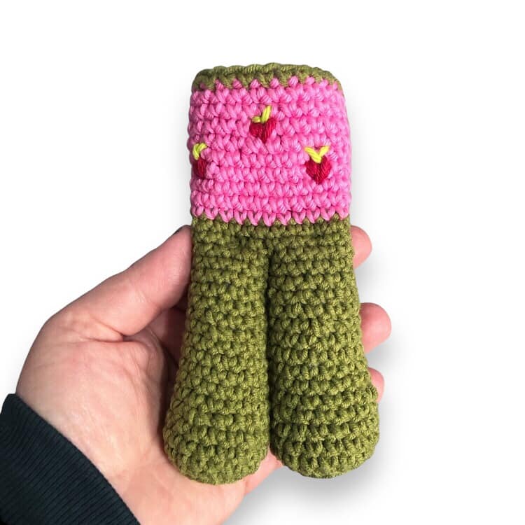 Strawberry Frog Pattern