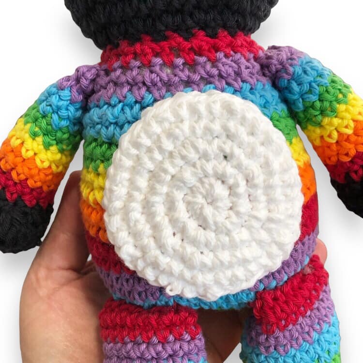Rainbow Sam Cat Pattern