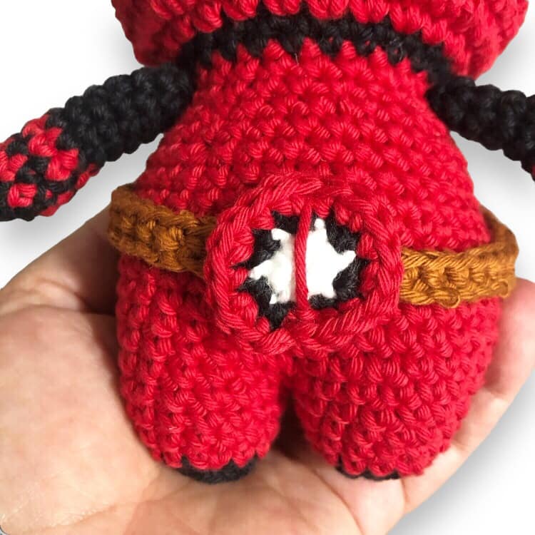Bubble Butt Deadpool Pattern