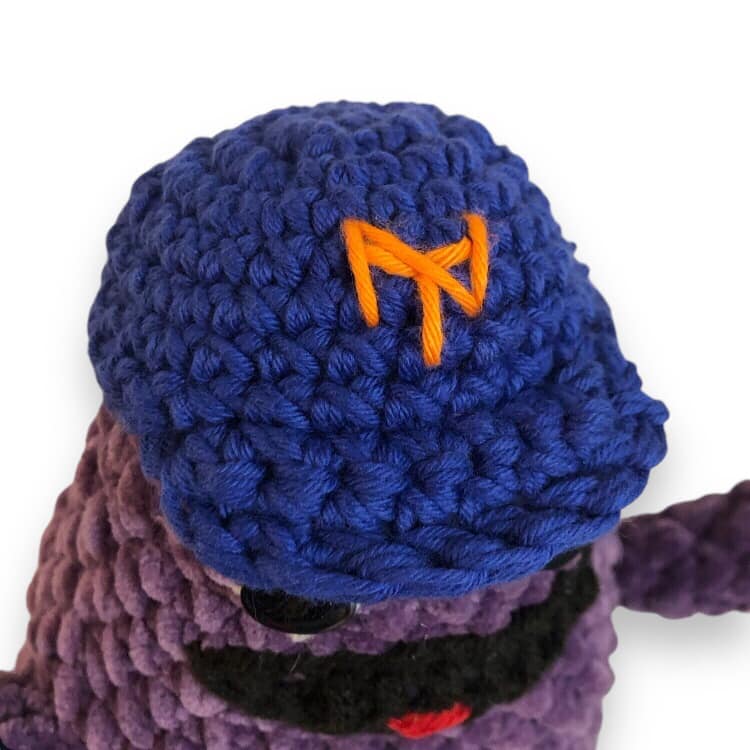 Grimace + Bonus Mets Hat Pattern