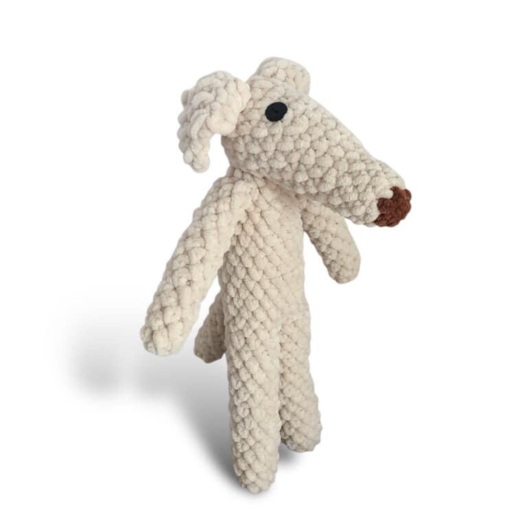 Big Borzoi, with Beautiful Babushka