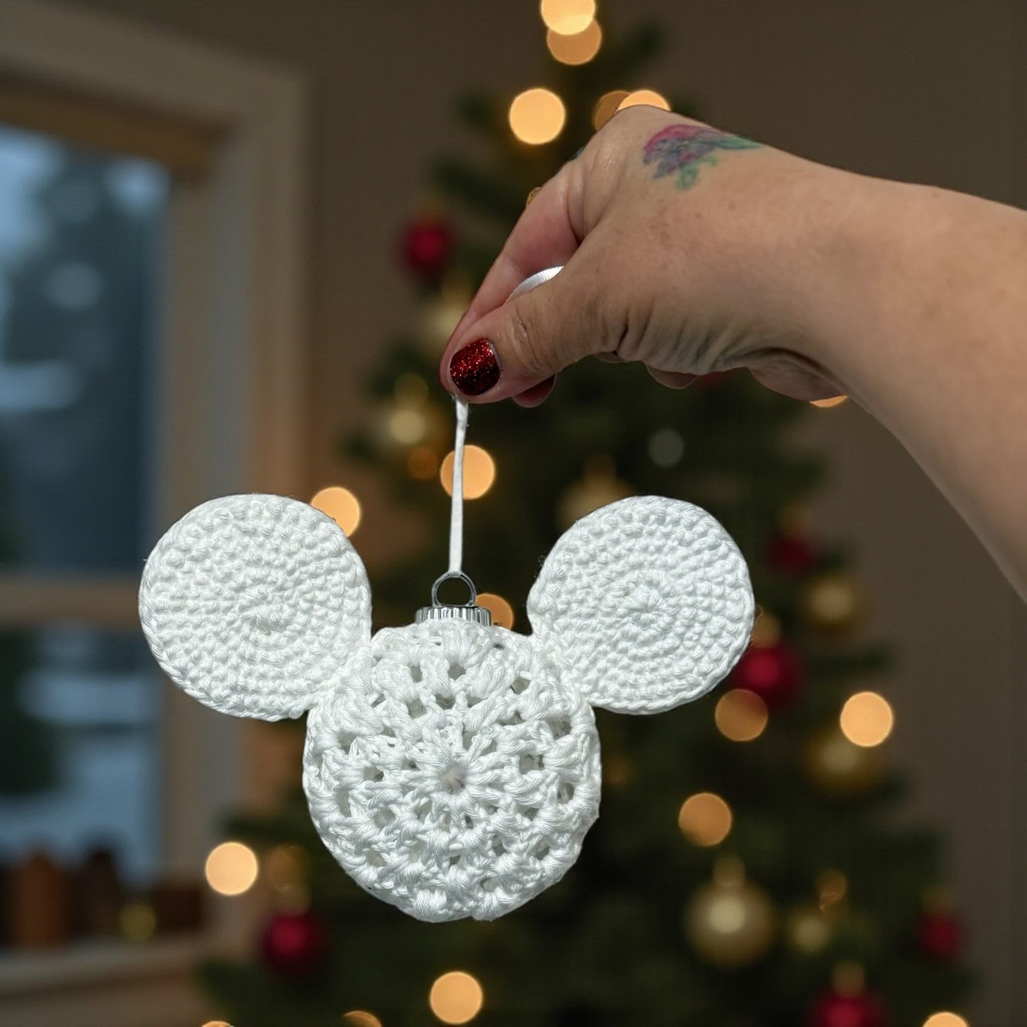 Merry Mickey Ornament Pattern