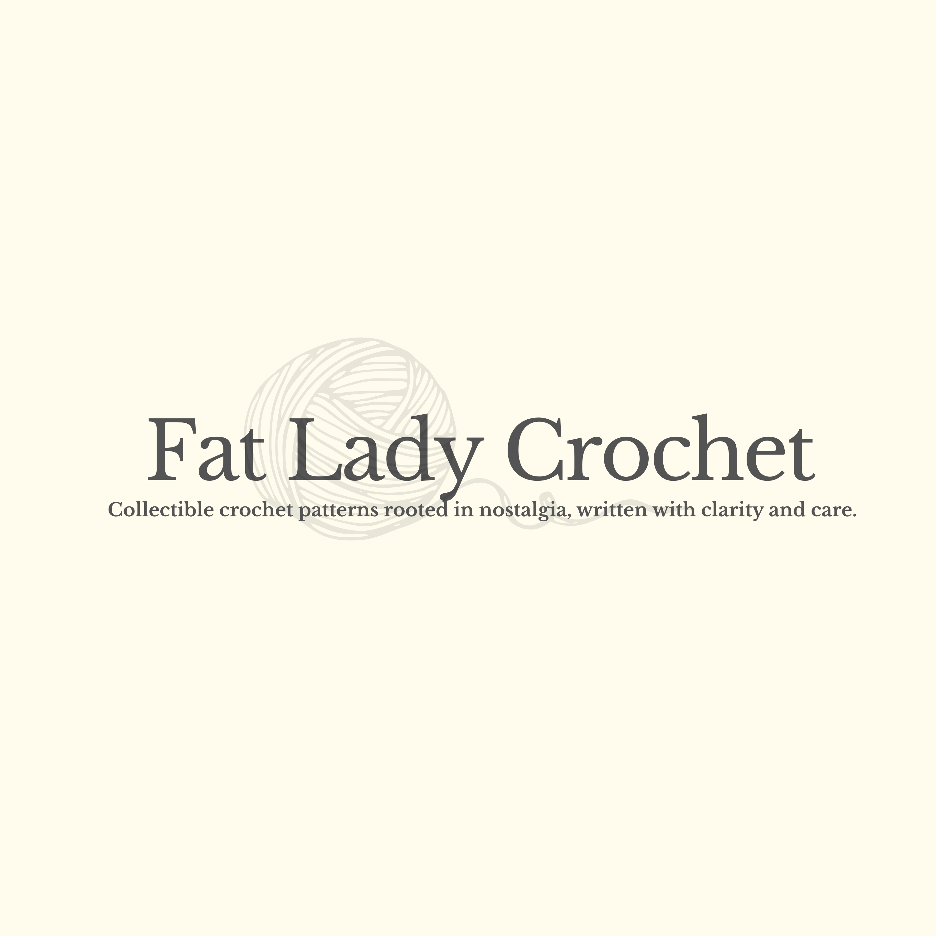 Fat Lady Crochet
– fatladycrochet