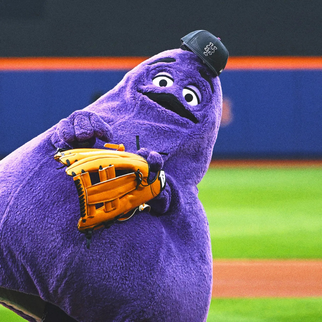 Grimace + Bonus Mets Hat Pattern
