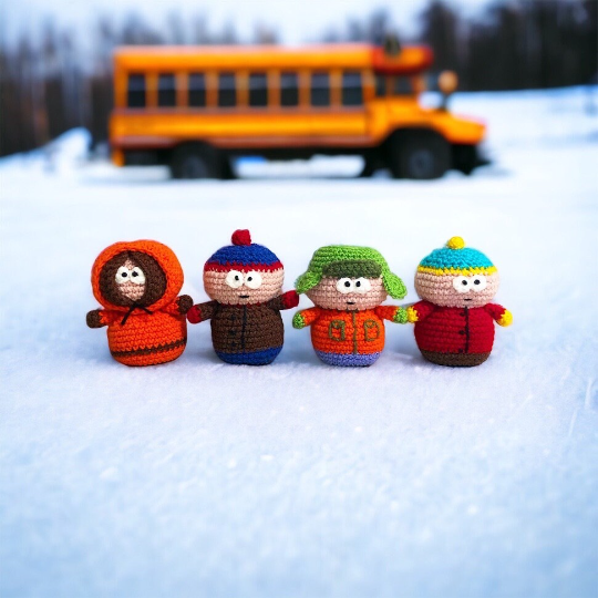 Southpark 2024 bundle crochet characters