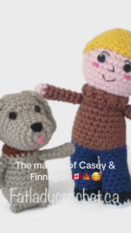A 20 second video advertising the Casy and Finnigan pattern.
