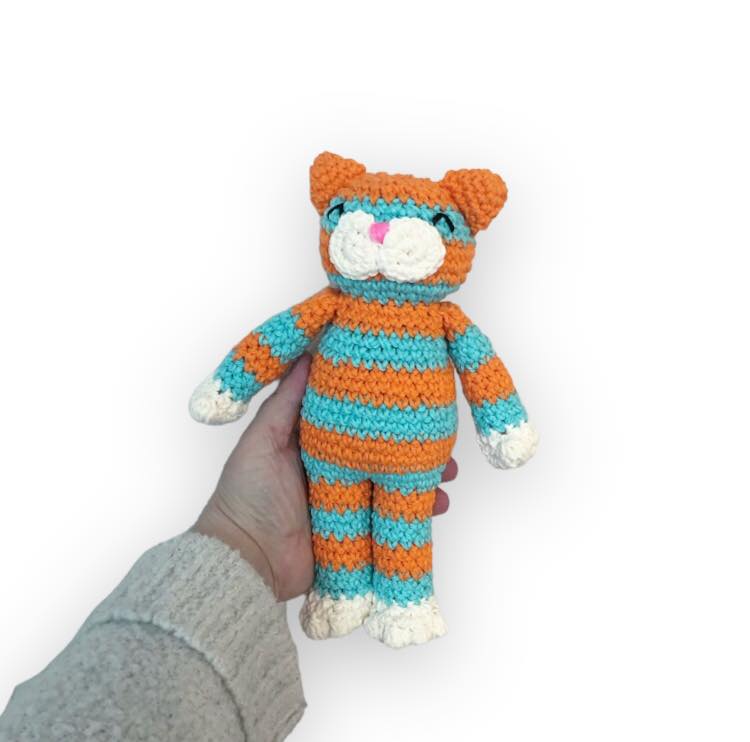 Stripes the Cat Pattern