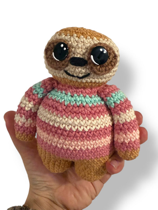 free sloth crochet pattern