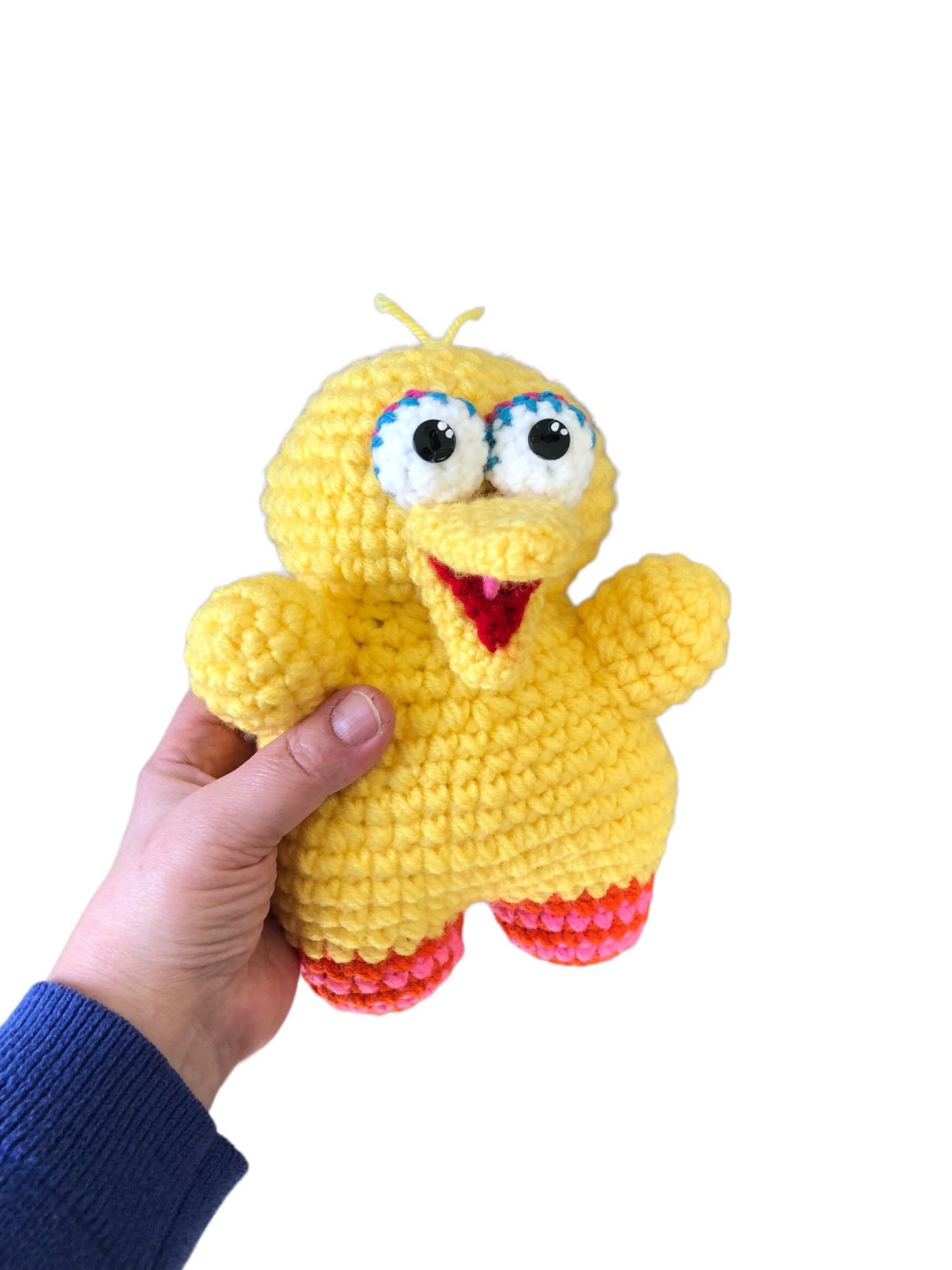 Crochet Sesame Stitch Friends Pattern Pack: Cookie, Big Bird, Kermit, Grover, Oscar, Elmo PDF | Intermediate Amigurumi Crochet Patterns