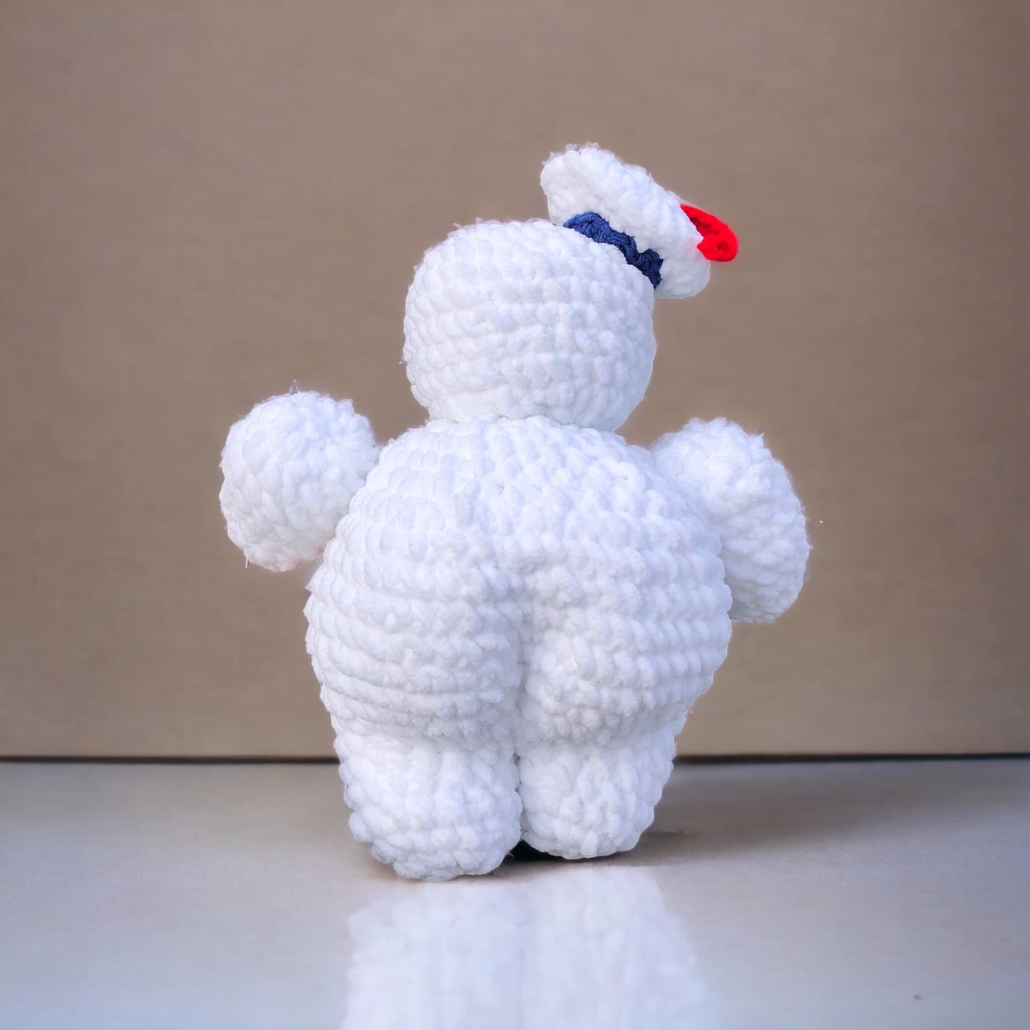 PATTERN: Crochet Ghostbusters mini puft with chunky buns