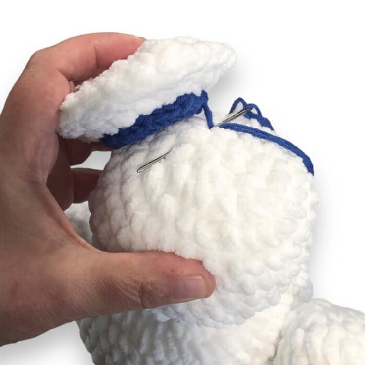 PATTERN: Crochet Ghostbusters mini puft with chunky buns