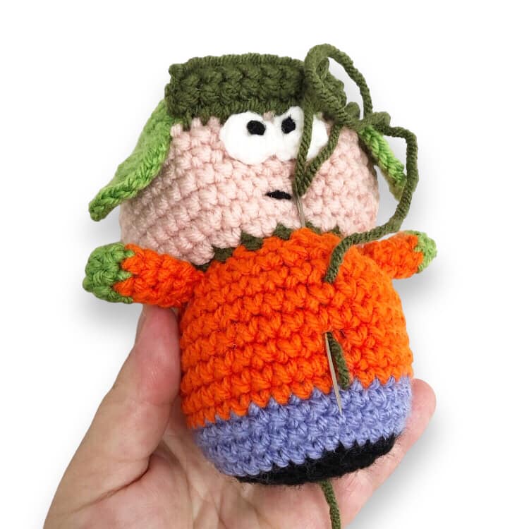 PATTERN: Crochet Kyle Broflovski South Park