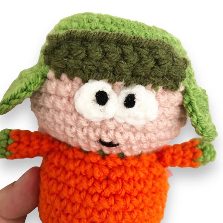 PATTERN: Crochet Kyle Broflovski South Park