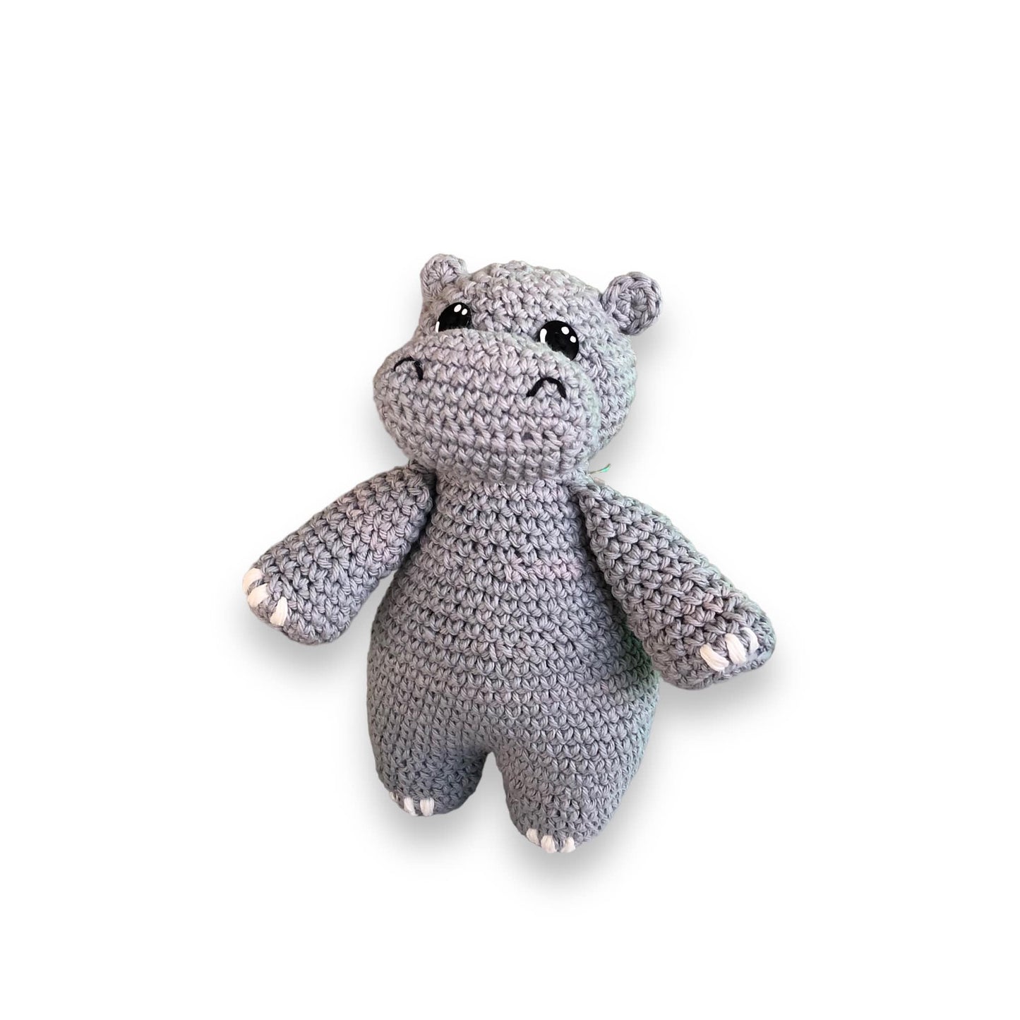 PATTERN: Crochet Hippo with Cute Bum