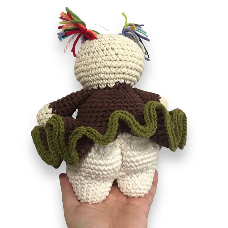 PATTERN: Crochet Voodoo Dolly with Cute Bum