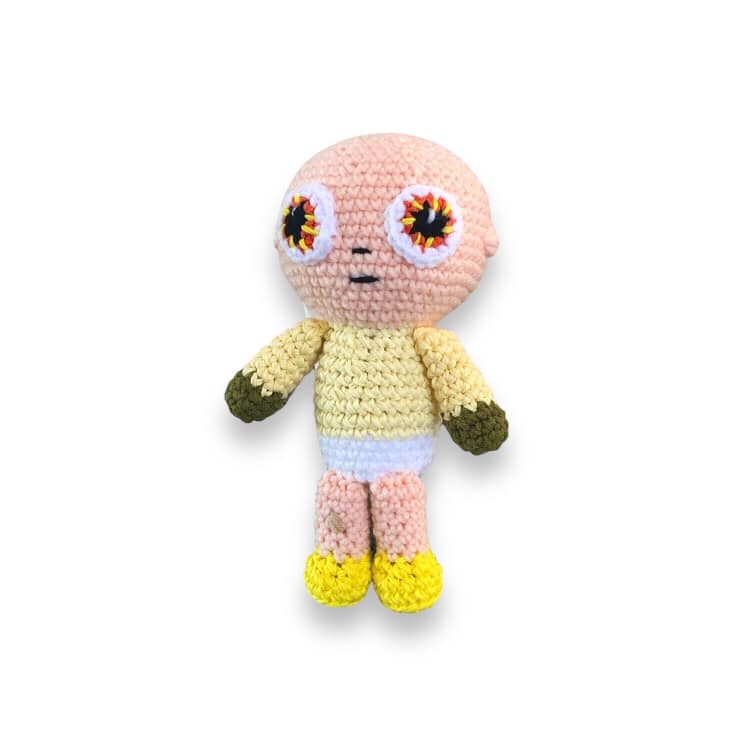 PATTERN: Crochet Baby in Yellow
