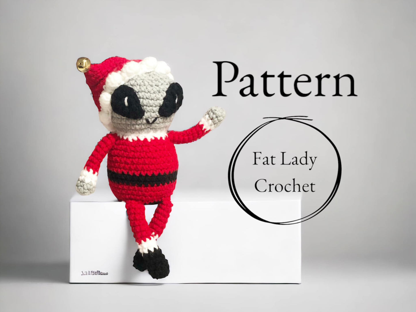 PATTERN: Crochet Santa Alien