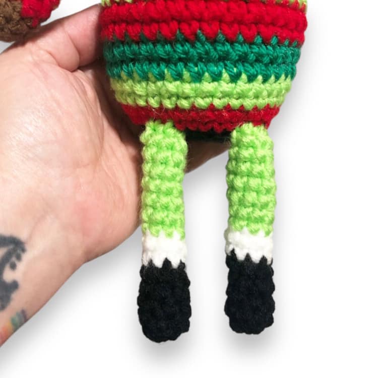 PATTERN: Crochet Jingle Bell Jackalope Cryptid