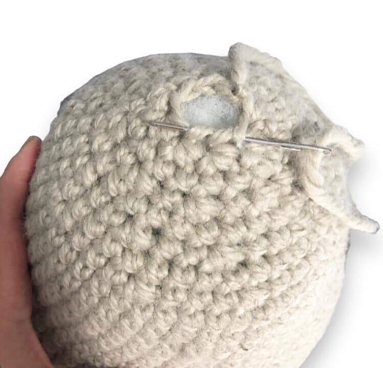 PATTERN: Crochet Huge Emotional Support Potato PDF