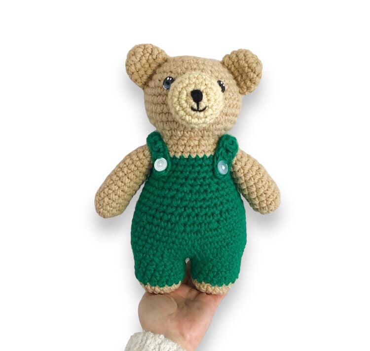 PATTERN: Crochet Corduroy Bear PDF