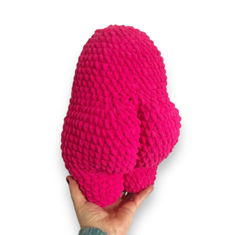 PATTERN: Crochet Monster with Bum Cheeks PDF