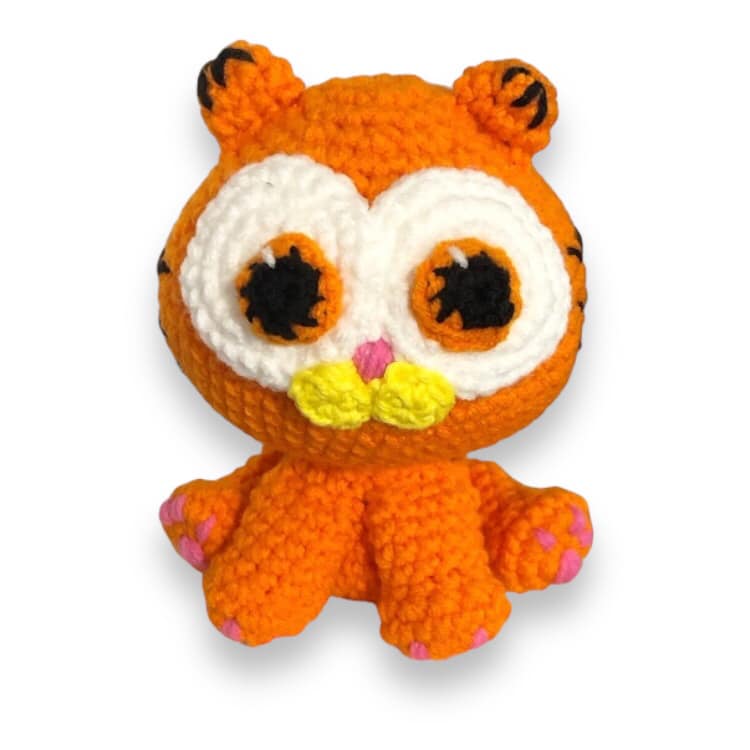 PATTERN: Crochet Baby Garfield PDF