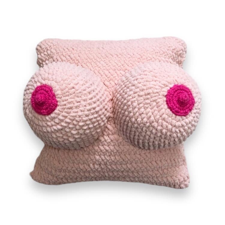 PATTERN: Crochet Boobies Cushion PDF