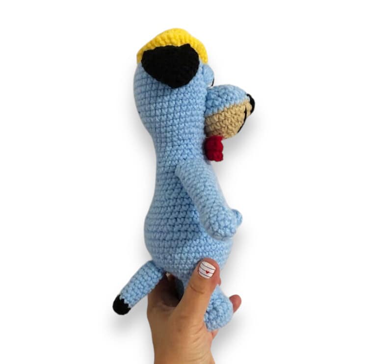 PATTERN: Crochet Huckleberry Hound PDF