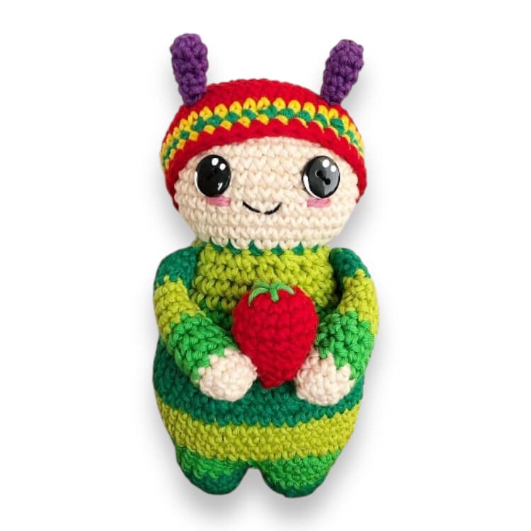 Caterpillar Doodle Pattern