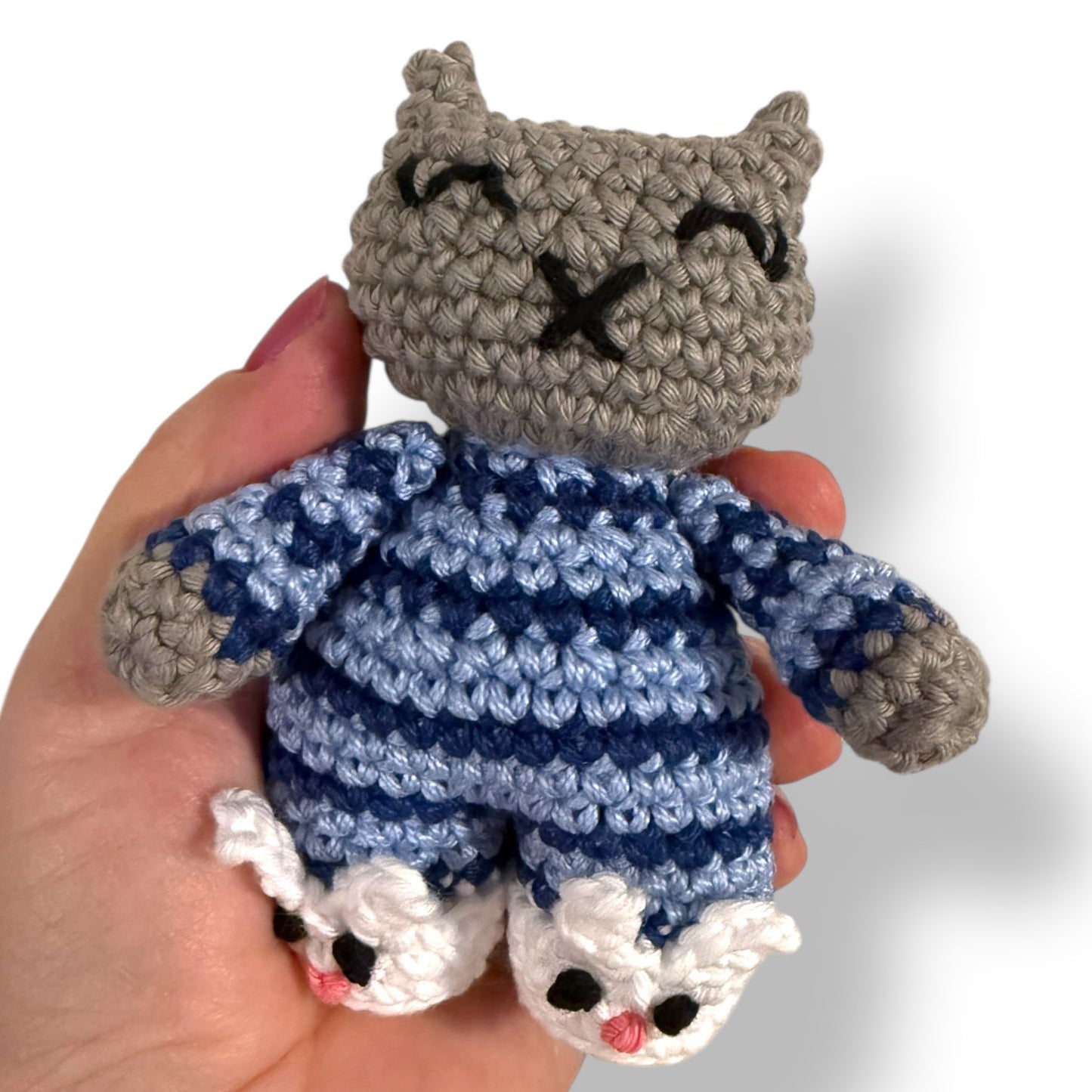 The Cat's Pajamas (with bunny slippers!)