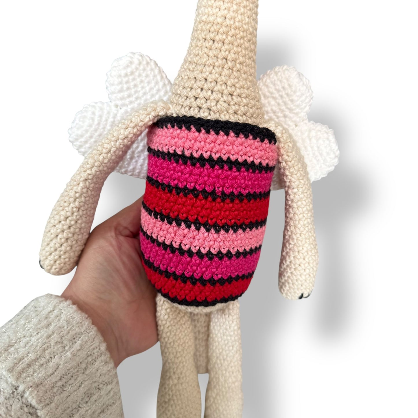 Long Dog Valentine Outfit Pattern Pack – Chocolate Strawberry & Love Bug Crochet Clothes