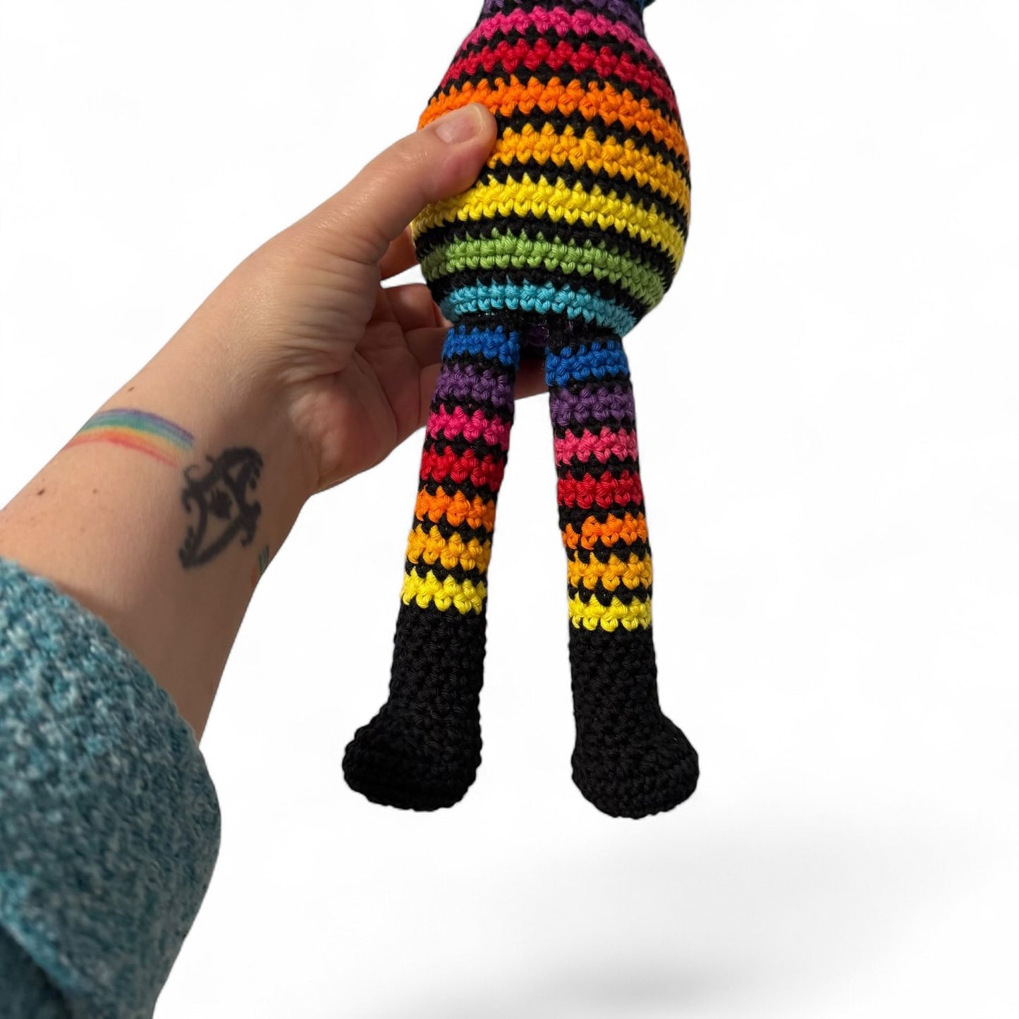 Skittlez the Rainbow Zebra