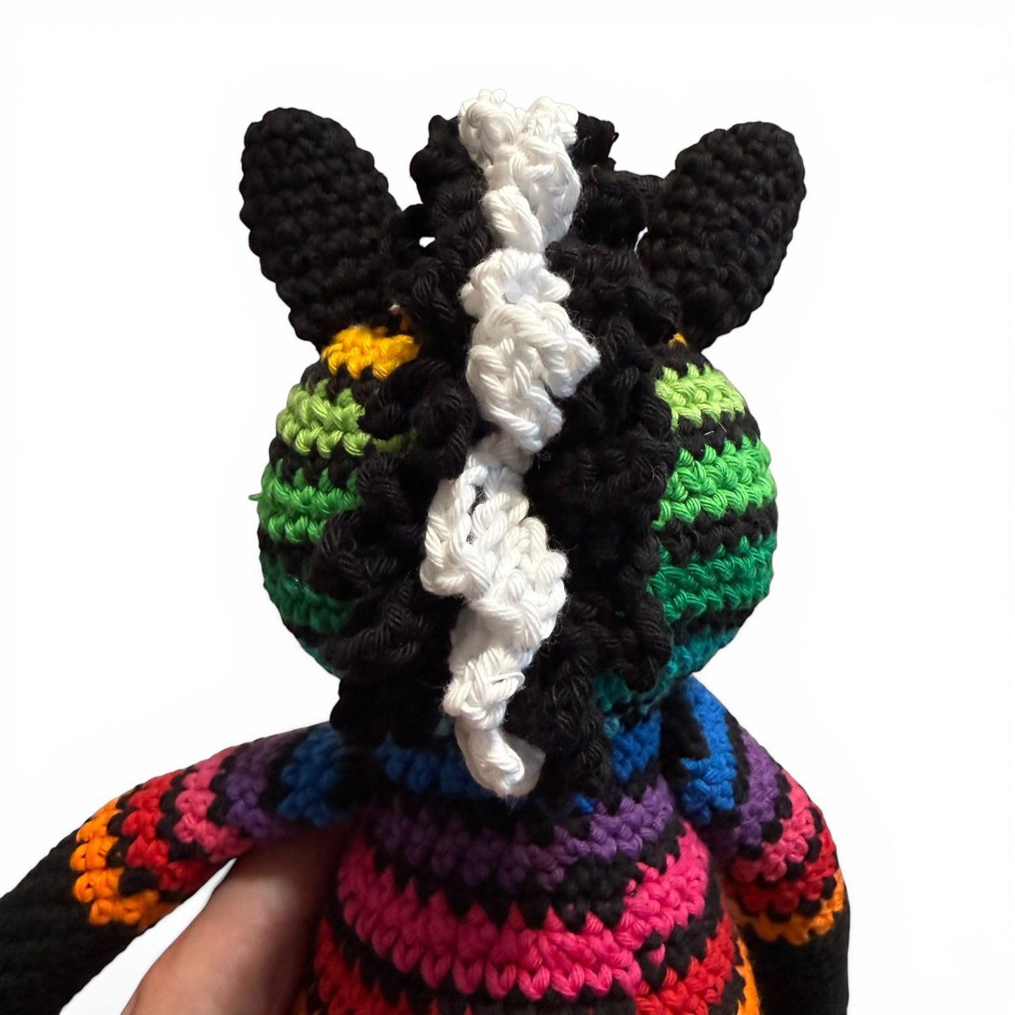 Skittlez the Rainbow Zebra