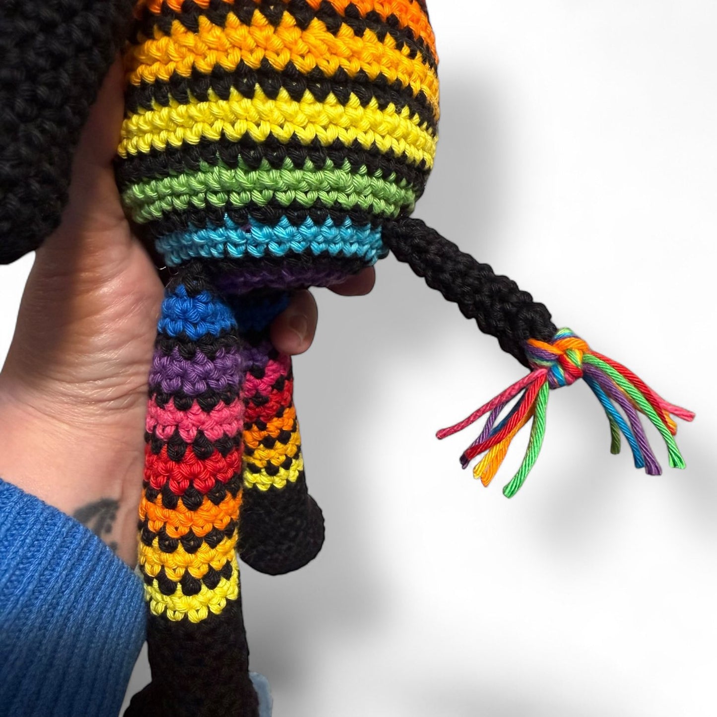 Skittlez the Rainbow Zebra