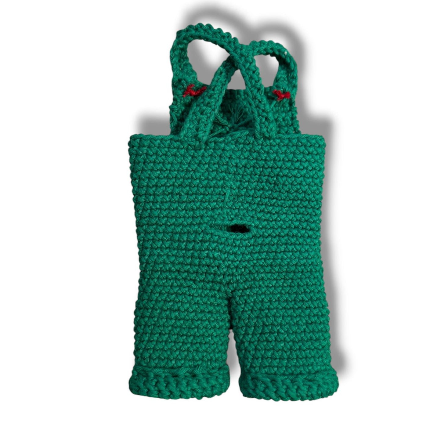 Long Dog Spring Gardening Suit and Stan the Worm Crochet Pattern Add-On