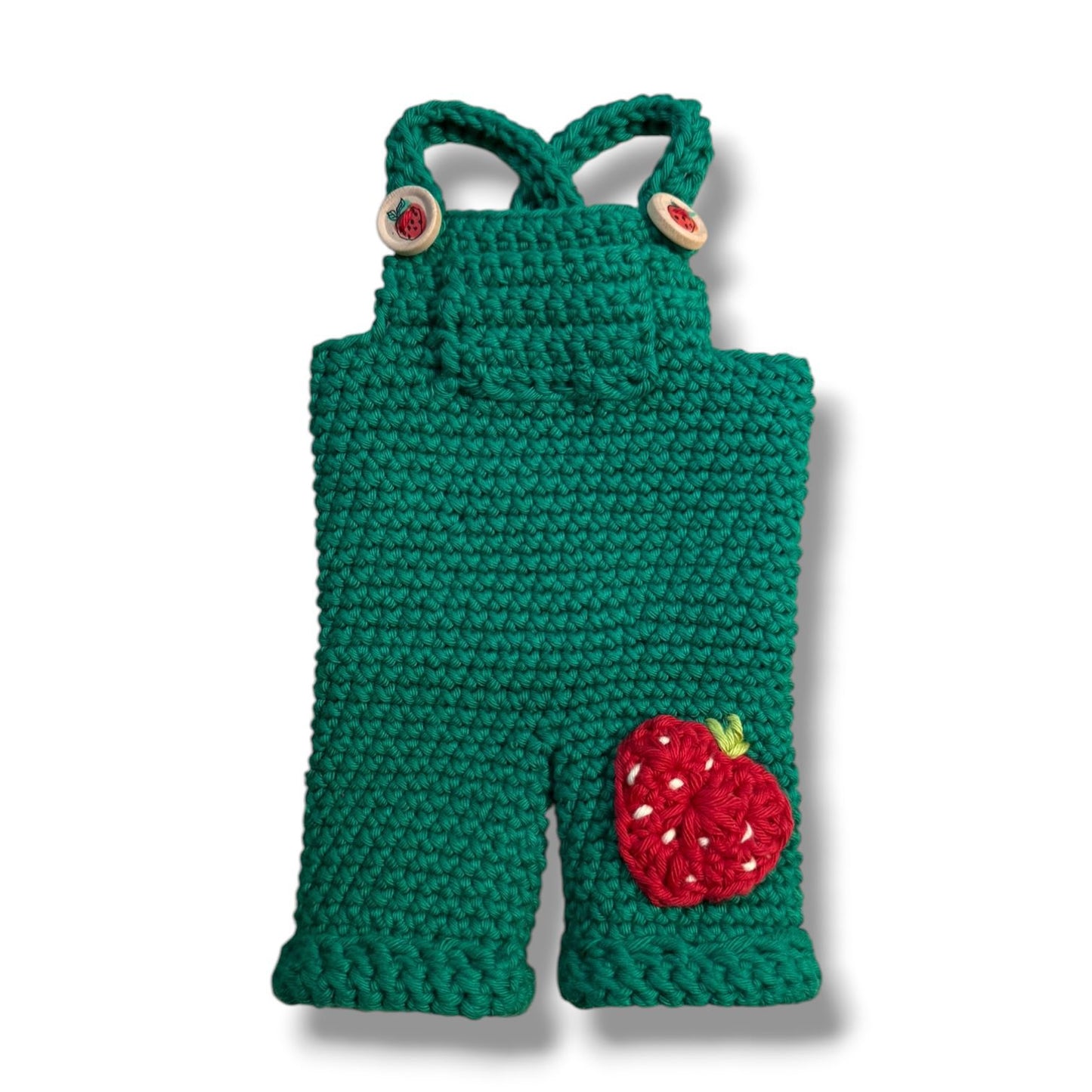 Long Dog Spring Gardening Suit and Stan the Worm Crochet Pattern Add-On