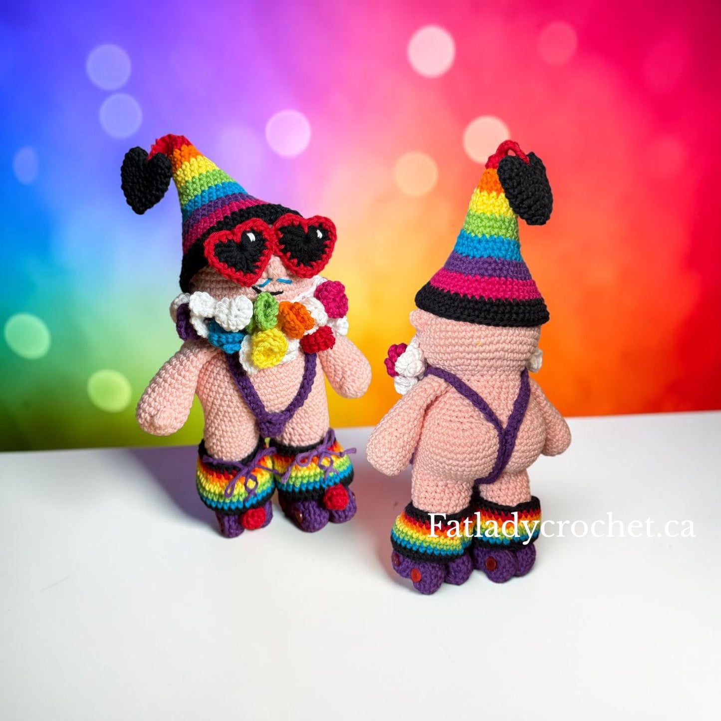 Mankini Gnome Roller Disco Suit, Pattern Pack Add-On