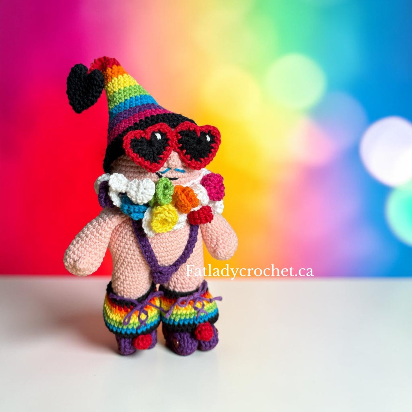 Mankini Gnome Roller Disco Suit, Pattern Pack Add-On
