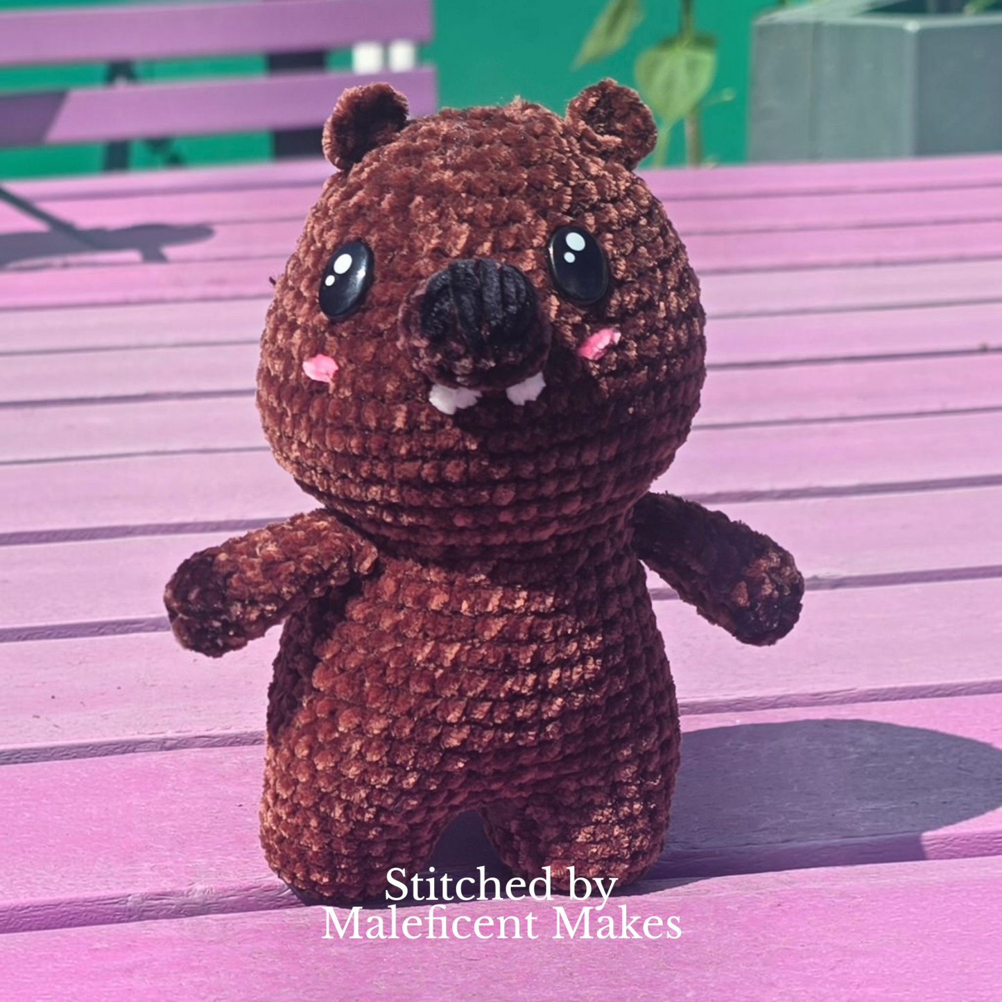 O' Canada! Crochet Pattern Pack (Bubble Butt Beaver, Nanaimo Bar, and Butter Tart)