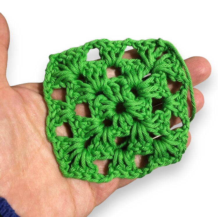 Green granny square