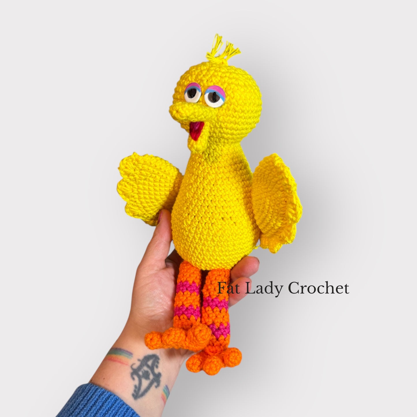 Big Bird Crochet Pattern (Advanced)