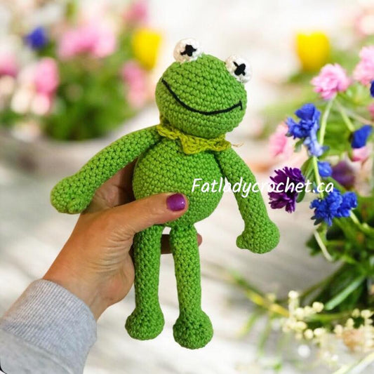 Crochet Pattern for classic Kermit